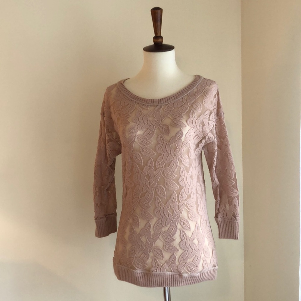 Blushing Roses Sweater